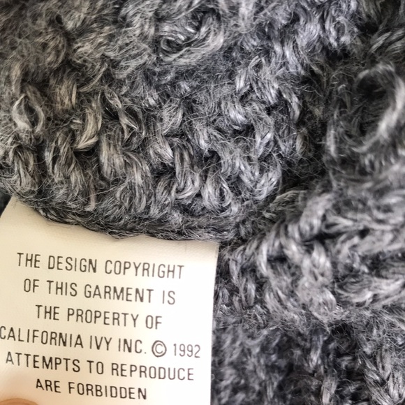 Vintage I.V.Y Granny Cottage Core Cardigan Sweater - Picture 11 of 11